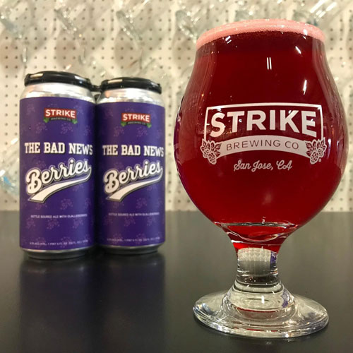 The Bad News Berries, Kettle Sour by Strike Brewing