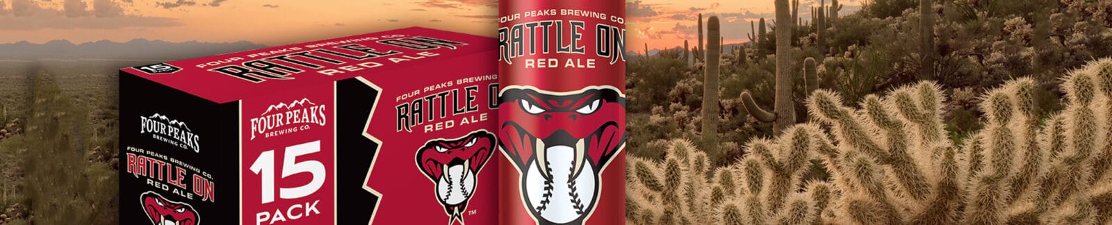Rattle On Red Ale by Four Peaks Brewing header
