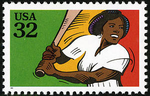 Softball, Recreational Sports, U.S. Postage Stamp – 32¢