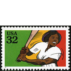 Softball, Recreational Sports, U.S. Postage Stamp – 32¢