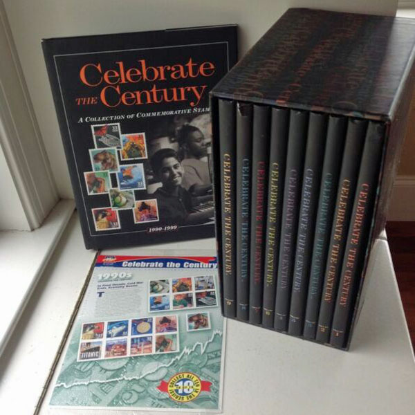 Celebrate the Century U.S. Postage Stamps Books