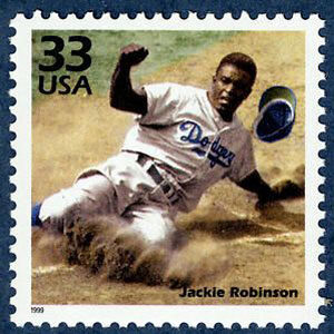 Jackie Robinson, Celebrate the Century U.S. Postage Stamp – 33¢