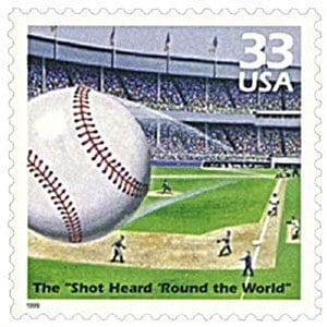 The Shot Heard Round the World, Celebrate the Century U.S. Postage Stamp – 33¢