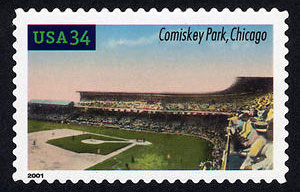 Comiskey Park, Legendary Playing Fields, U.S. Postage Stamp – 34¢