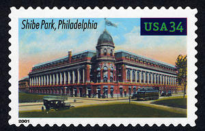Shibe Field, Legendary Playing Fields, U.S. Postage Stamp – 34¢