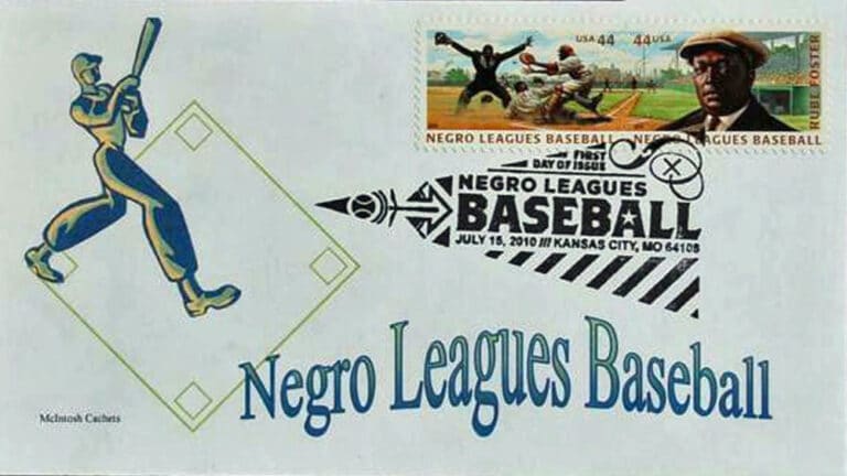 Negro Leagues Baseball, U.S. Postage Stamp FDC