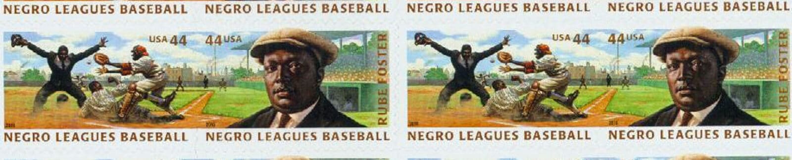 Negro Leagues Baseball U.S. Postage Stamps - header