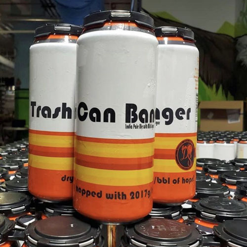 Trash Can Banger IPA by Departed Soles Brewing