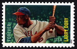 Larry Doby, U.S. Postage Stamp – Forever