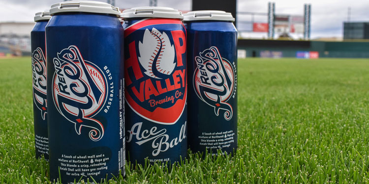 Hop Valley Brewing, AceBall Blonde Ale at the Ballpark