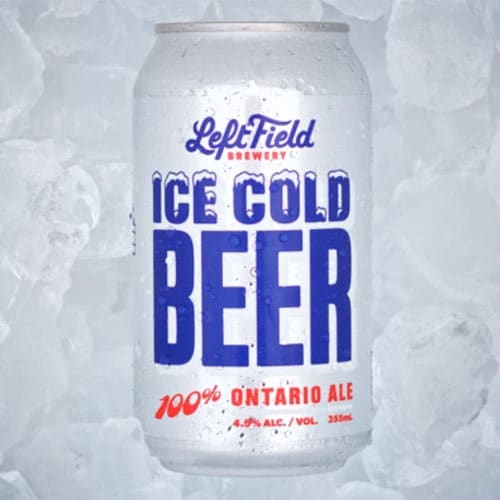 Ice Cold Beer by Left Field Brewery