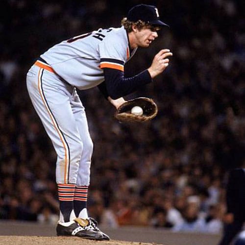 mark fidrych talking to the ball