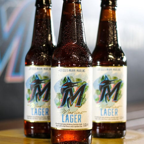 Marlins Lager by Biscayne Bay Brewing Co.