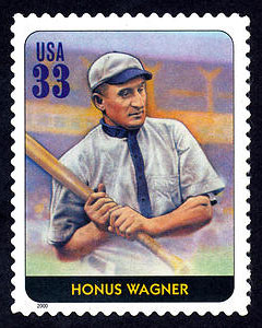 Honus Wagner, Legends of Baseball U.S. Postage Stamp – 33¢