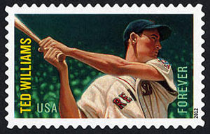 Ted Williams, U.S. Postage Stamp – Forever