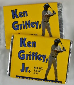 Ken Griffey, Jr. – Yellow Chocolate Bar by Pacific Candy Co.