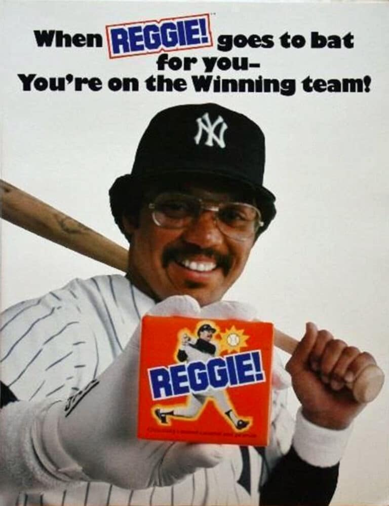 Reggie Jackson – Reggie! Bar Print Ad
