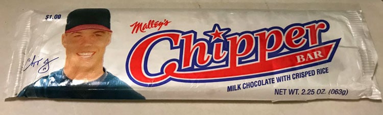 Chipper Jones – Chipper Chocolate Candy Bar by Malley's