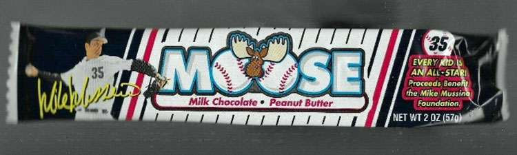 Mike Mussina – Moose Chocolate Candy Bar