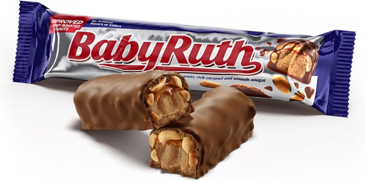 Babe Ruth – Baby Ruth Candy Bar by Ferrara Candy Company