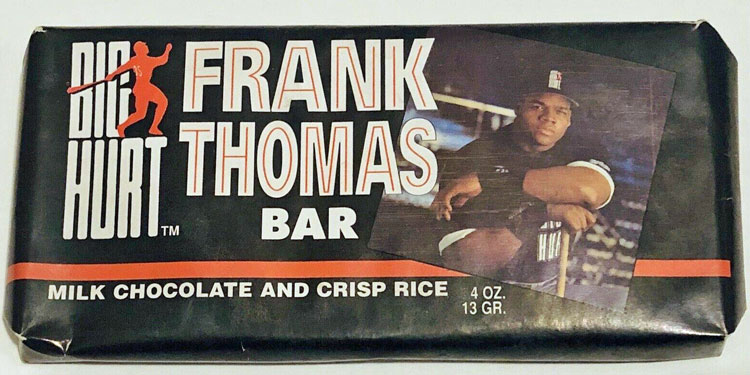Frank Thomas Bar – Big Hurt Chocolate Candy Bar by Morley