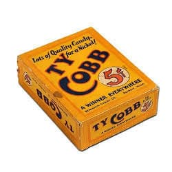 Ty Cobb Candy Box – 5¢