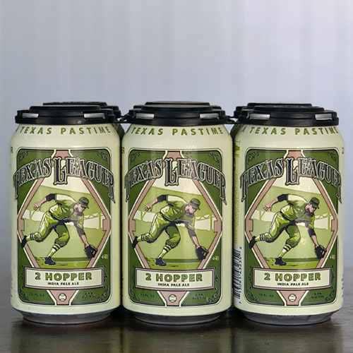 2 Hopper IPA Cans - Texas Leaguer Brewing