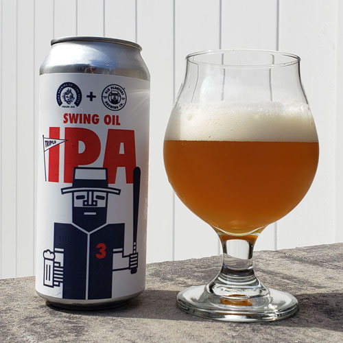 Swing Oil IPA in the Glass