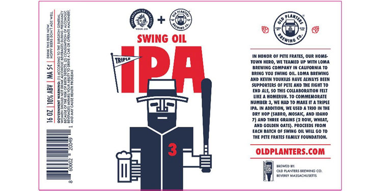 Swing Oil Triple IPA Beer for Pete Frates
