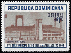 1969 Dominican Republic – XVII Serie Mundial de Beisbol Amateur, $1