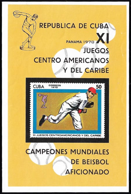 1970 Cuba – XI Juegos Centro Americanos y del Caribe