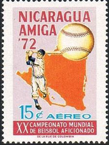 1973 Nicaragua – XX Campeonato Mundial de Beisbol Aficionado, 15¢