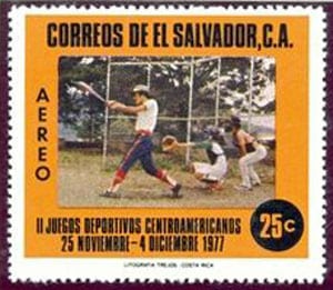1977 El Salvador – II Juegos Deportivos Centroamericanos, baseball
