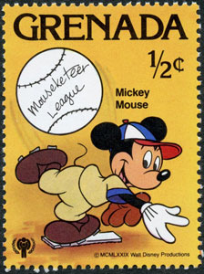 1979 Grenada – Sports, Walt Disney's Mickey Mouse