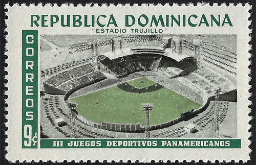 1959 Dominican Republic – III Juegos Deportivos Panamericanos