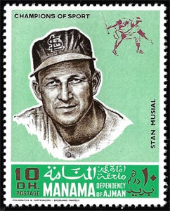 1969 Manama – Baseball Champions, Stan Musial
