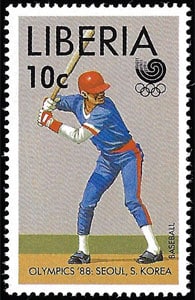 1988 Liberia – Olympic Games Seoul