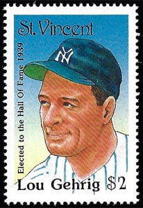 1989 St. Vincent – Lou Gehrig