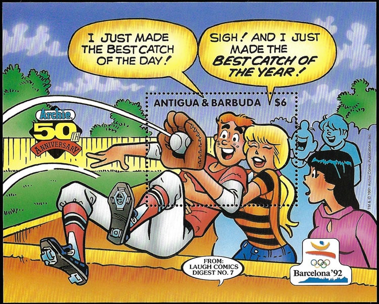 1991 Antigua – Archie Comics, Olympics in Barcelona