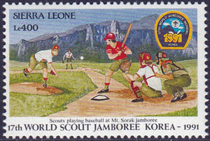 1991 Sierra Leone – 17th World Scout Jamboree in Korea