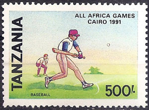 1991 Tanzania – 5th All Africa Games in Cairo