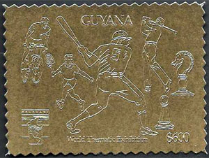 1992 Guyana – World Thematic Exhibition, Gold