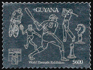 1992 Guyana – World Thematic Exhibition, Silver