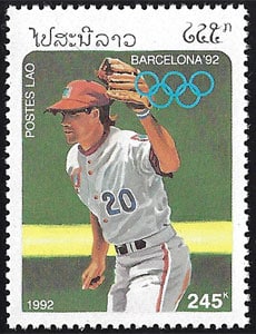 1992 Laos – Olympics in Barcelona