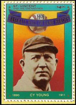 1992 St. Vincent – Hall of Fame Heroes, Cy Young