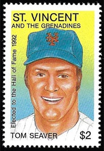 1992 St. Vincent – Elected to the Hall of Fame, Tom Seaver