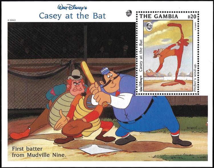 1993 Gambia – Casey at the Bat, First Batter from Mudville Nine