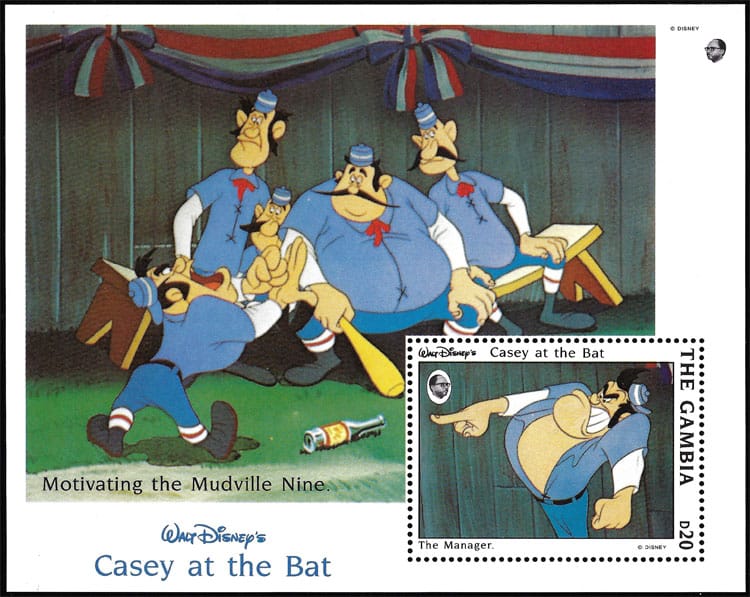 1993 Gambia – Casey at the Bat, Motivating the Mudville Nine