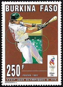 1995 Burkina Faso – 26th Olympic Games, Baseball