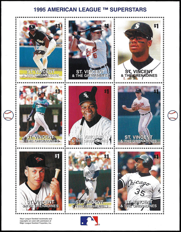 1995 St. Vincent – American League Superstars